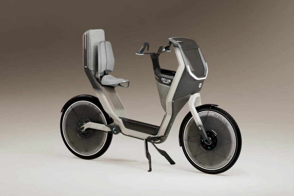 Da Ve avec cet etonnant concept bike a capote amovible Ca Go imagine le velo electrique du futur Cleanrider