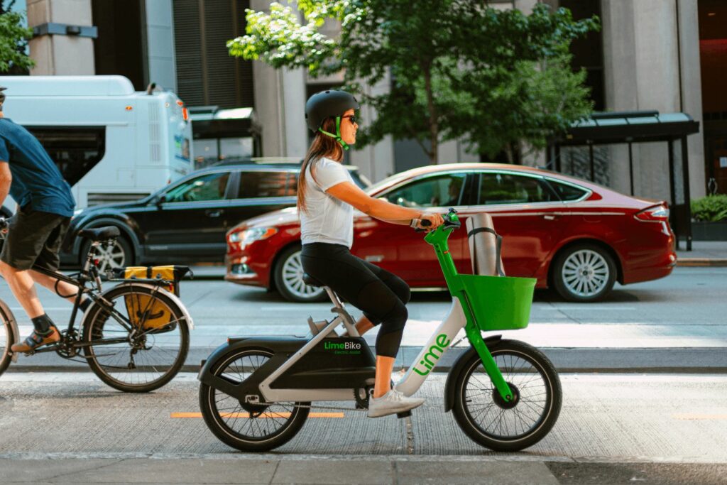 LimeBike Vélo électrique libre-service