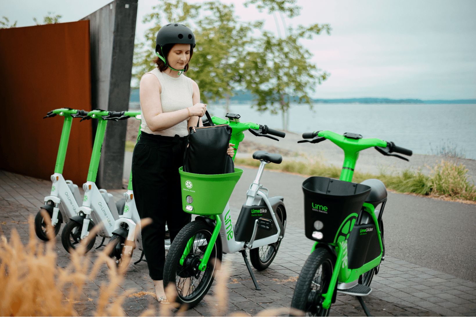 Vélo électrique libre-service LimeBike