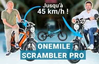 Onemile Scrambler Pro : des speedbikes homologués au look démentiel