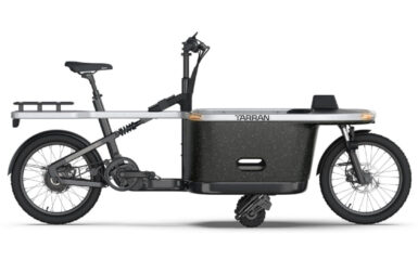 Caméras, radar et roues support automatiques : ce vélo cargo électrique innovant est aussi tout suspendu