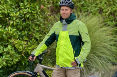 Test Urban Circus x Continental Detectable : la veste vélo imperméable conçue pour être visible par les voitures