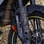 Fourche à grand débattement pour le trail électrique
