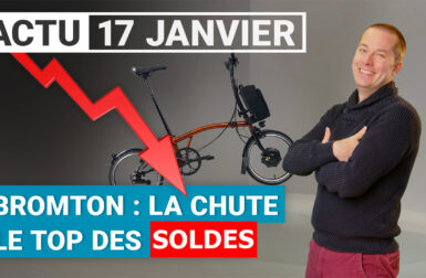 L’actu vélo en vidéo : Brompton en crise, des soldes immanquables et un vélo électrique à 10 kg !