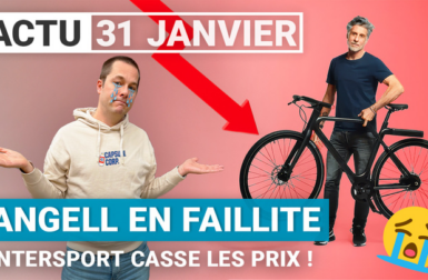 L’actu vélo en vidéo :  Angell en faillite, un speedbike record et la nouvelle offre incroyable d’Intersport