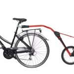 barre de traction vélo enfant Peruzzo Trail Angel fixation cadre