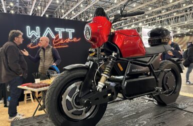 Salon du 2 Roues de Lyon : Motowatt expose ses surprenantes motos électriques à deux moteurs