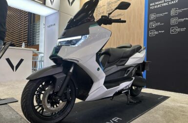 Nerva EXE II : le nouveau maxi-scooter électrique à batteries BYD sera bientôt là