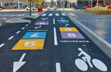 Pistes cyclables 2.0 : marquage, couleurs, signalisation… tout change !
