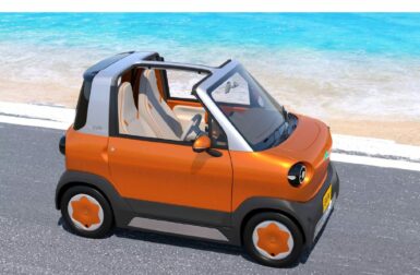AIM EVM, une microcar électrique stylée mais hors de prix