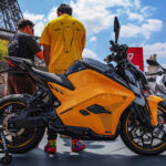 Design de la moto électrique 125