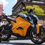 Design de la moto électrique 125