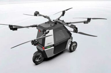 Et si la moto du futur volait ? La Skyrider X6 débarque en Chine !