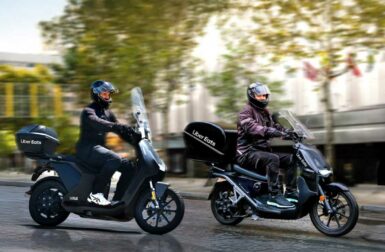 Uber Eats veut convertir ses livreurs au scooter électrique