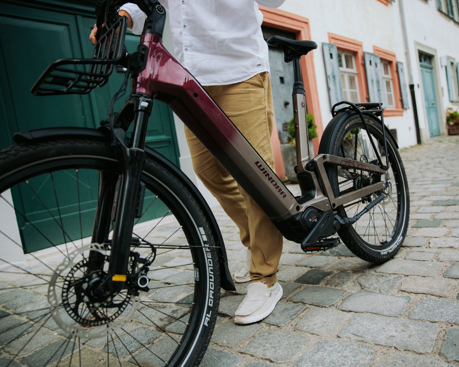 Winora Ruff Rider Winora Sinus FS : un vélo électrique tout suspendu taillé pour la ville ...