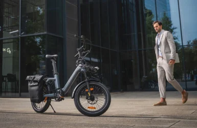 ADO Air One Pro : un vélo électrique compact et familial avec boîte automatique