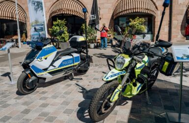 En Allemagne, la police bavaroise teste ses premières motos électriques