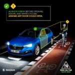 Prévention du dooring grâce au V2X entre cycliste et voiture