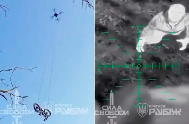 Ukraine : comment ce vélo électrique largué par drone a sauvé la vie d’un soldat ?