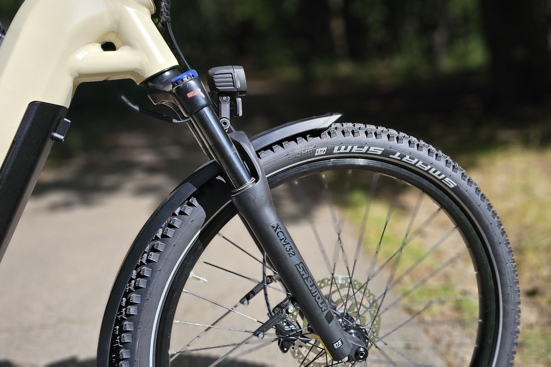 Suspension avant du Vefaa Parcours