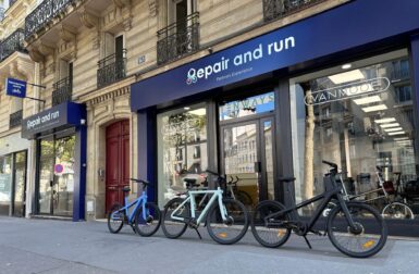 Repair and Run dévoile son concept-store à Paris, avec le VanMoof S6 en tête d’affiche