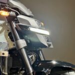 Honda WN7 sur le stand Honda à l’EICMA 2025, première moto électrique de série de la marque