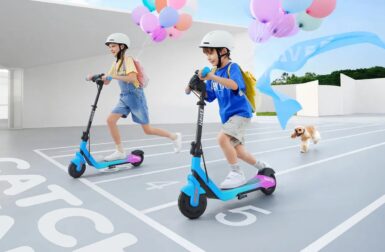 Trottinette électrique enfant : la Navee K100 Max colorée et ultra-fun dispo chez Decathlon