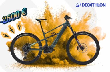 Decathlon : déstockage à −50 % sur ses VTT électriques, jusqu’à −2 500 € de réduction