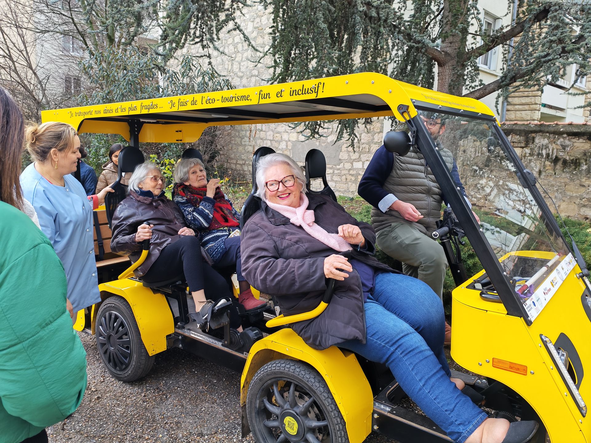 Ouicycle transport personnes