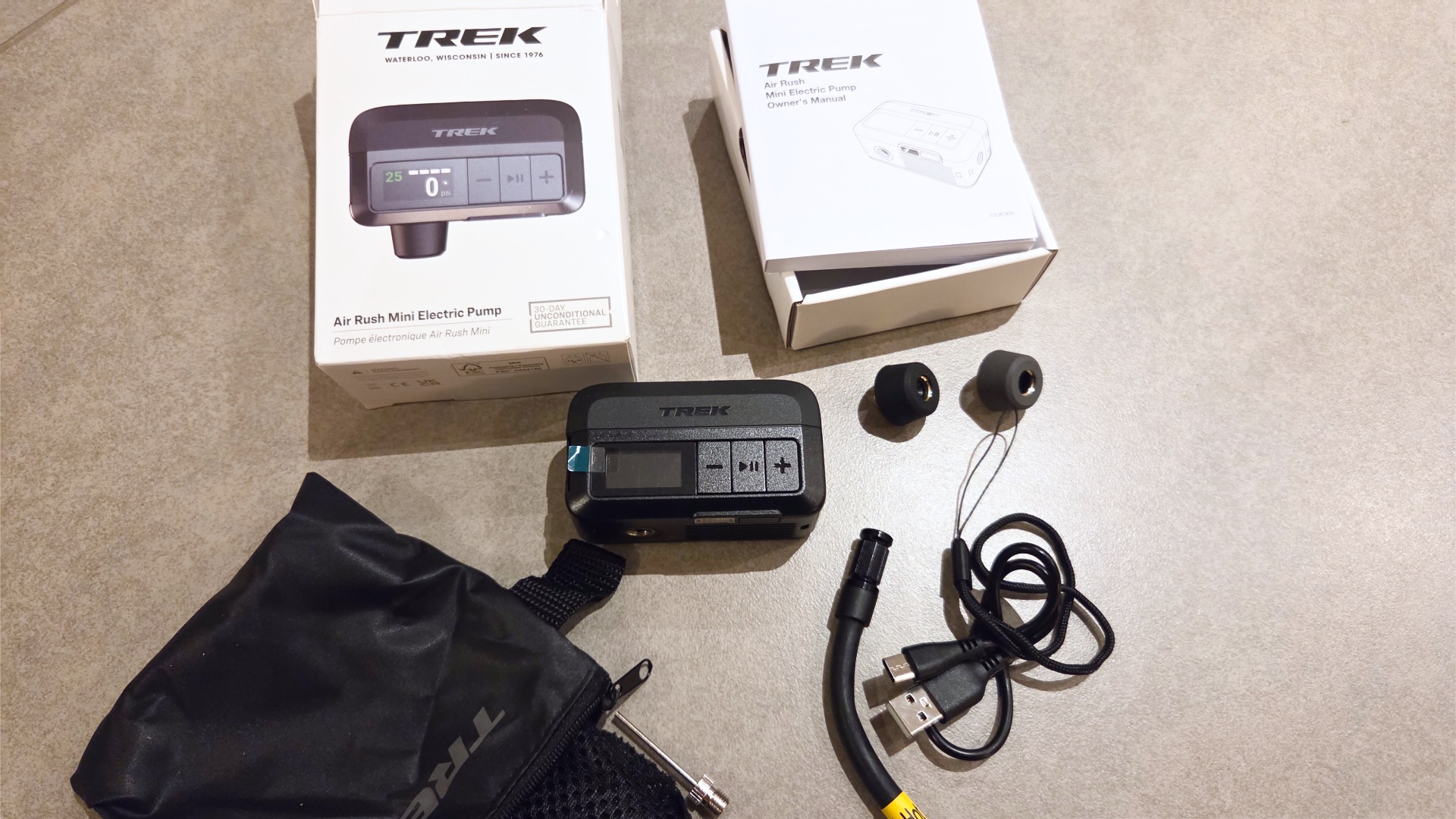 Pompe électrique Trek Air Rush