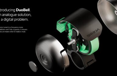 Škoda invente une sonnette de vélo audible même avec des AirPods Pro