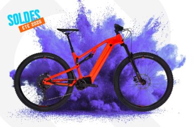 Soldes Decathlon : ce VTT électrique tout suspendu passe sous les 2 400 €